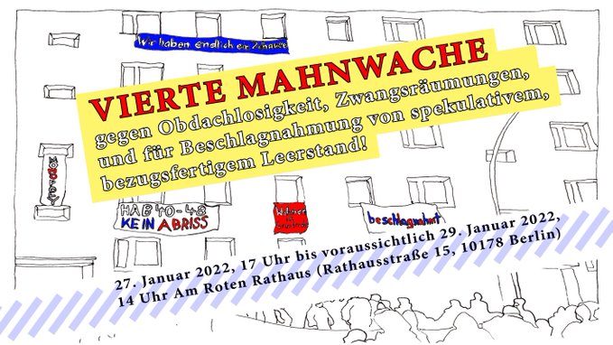 2022 Vierte Mahnwache Berlin
