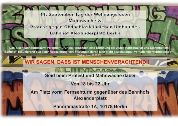 2025 kundgebung tag der wohnungslosen