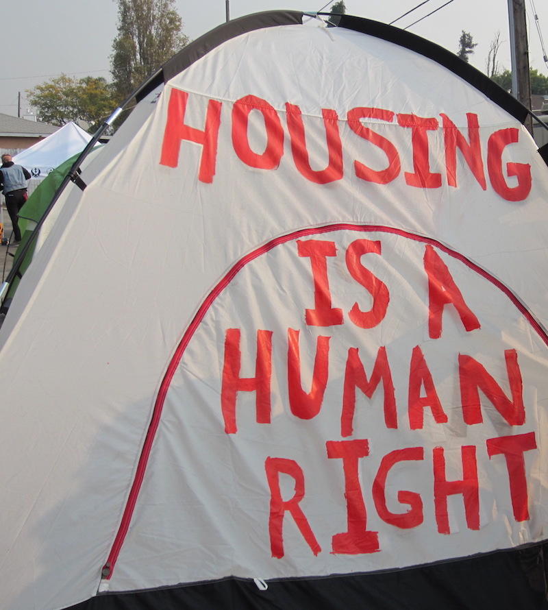 housing human right tent 0
